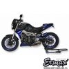 Pług owiewka spoiler silnika ERMAX BELLY PAN Yamaha MT-09 2014 - 2016